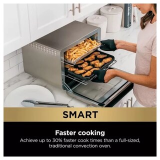 Foto 4 | Horno Tostador Ninja Foodi DT25110 Negro Smart Air Fry de Convección Digital con Termómetro en 1 Smart XL