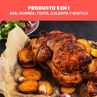 Foto 6 | Horno Tostador Chefman de Convección XXL 45l 5 en 1 Negro
