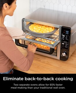 Foto 6 | Horno Doble Ninja Dct401 de Acero Inoxidable-Venta Internacional