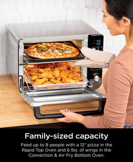 Foto 7 | Horno Doble Ninja Dct401 de Acero Inoxidable-Venta Internacional