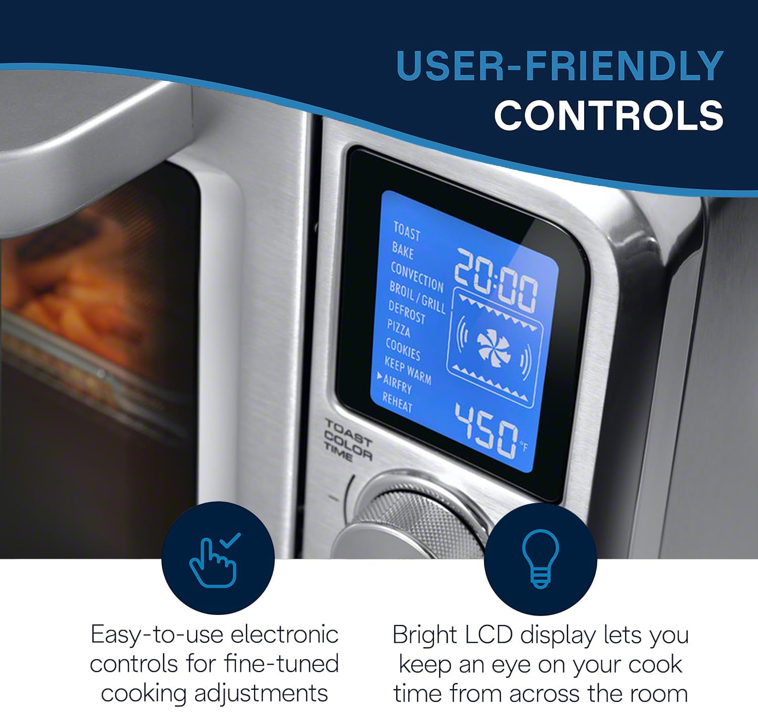 Foto 6 pulgar | Horno Tostador De'longhi Eo241264m 10 En 1 1800 W 24 L - Venta Internacional