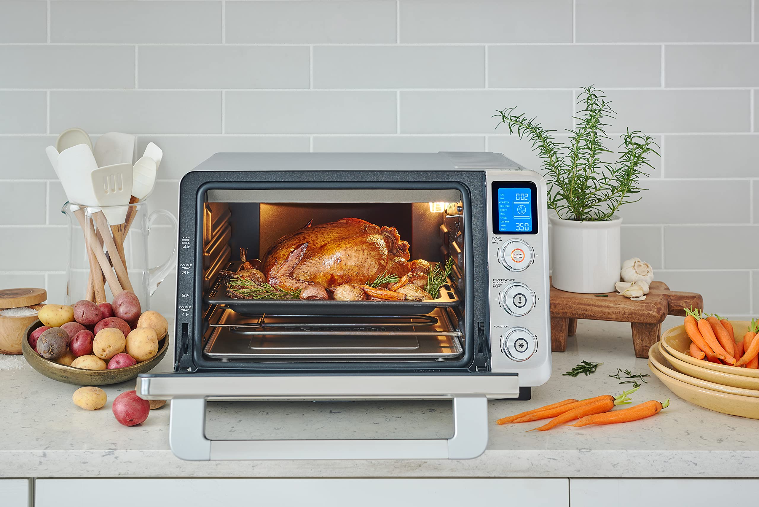 Foto 8 pulgar | Horno Tostador De'longhi Eo241264m 10 En 1 1800 W 24 L - Venta Internacional