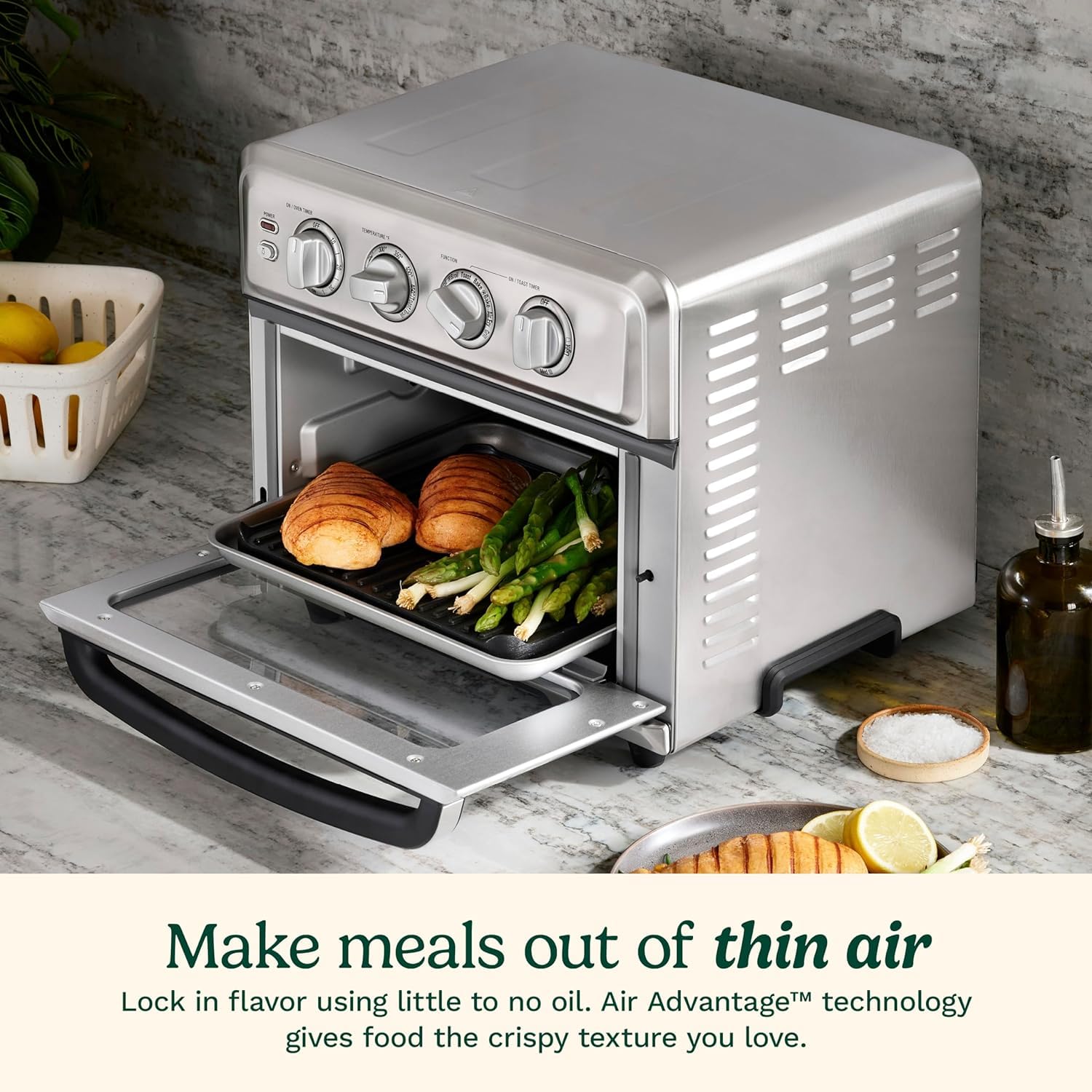 Foto 4 pulgar | Air Fryer y Horno Tostador de Convección Cuisinart Toa-70 - Venta Internacional