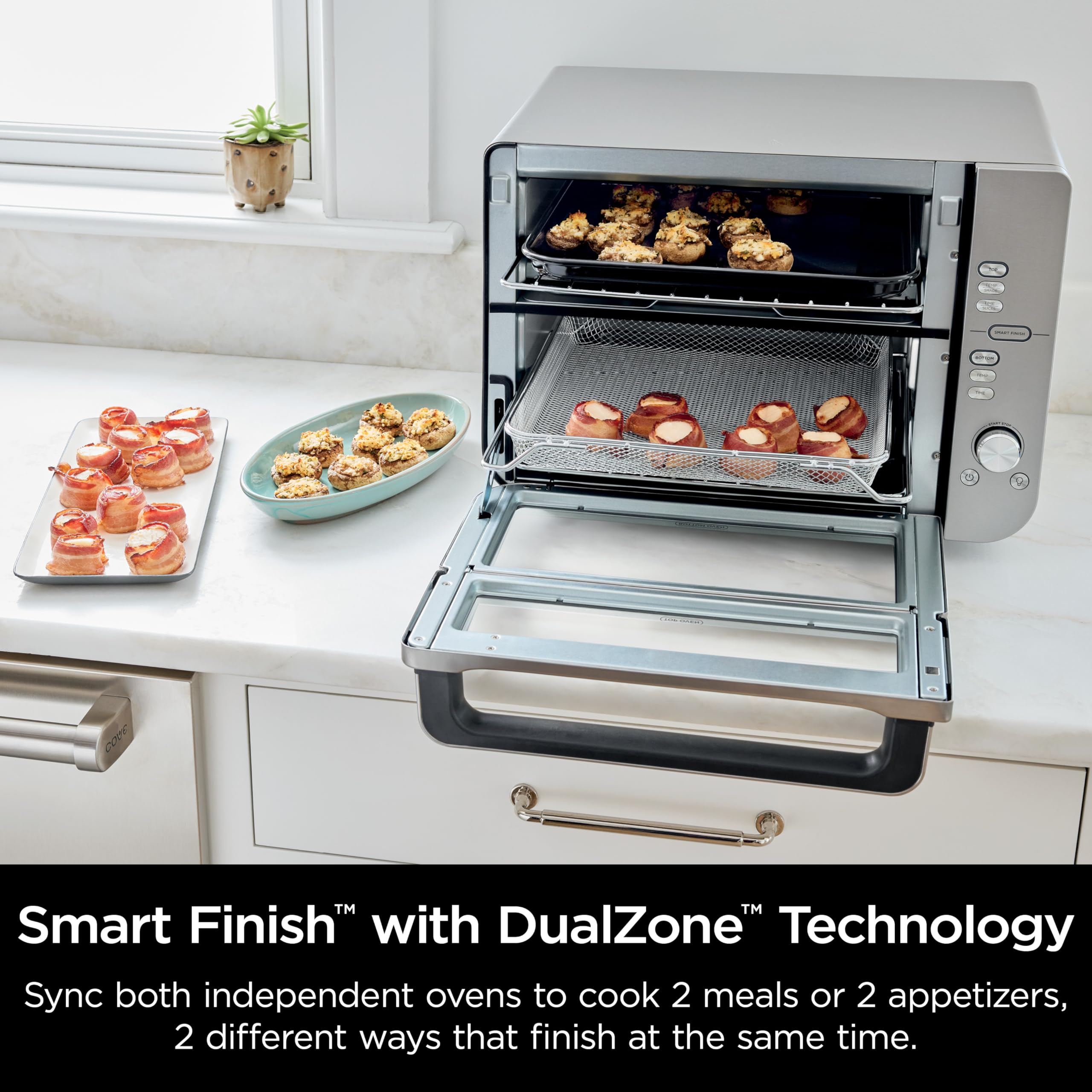 Foto 4 pulgar | Horno de Sobremesa y Freidora Ninja Double Stack XL DCT601 - Venta Internacional