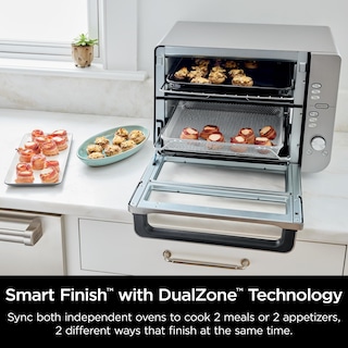 Foto 3 | Horno de Sobremesa y Freidora Ninja Double Stack XL DCT601 - Venta Internacional