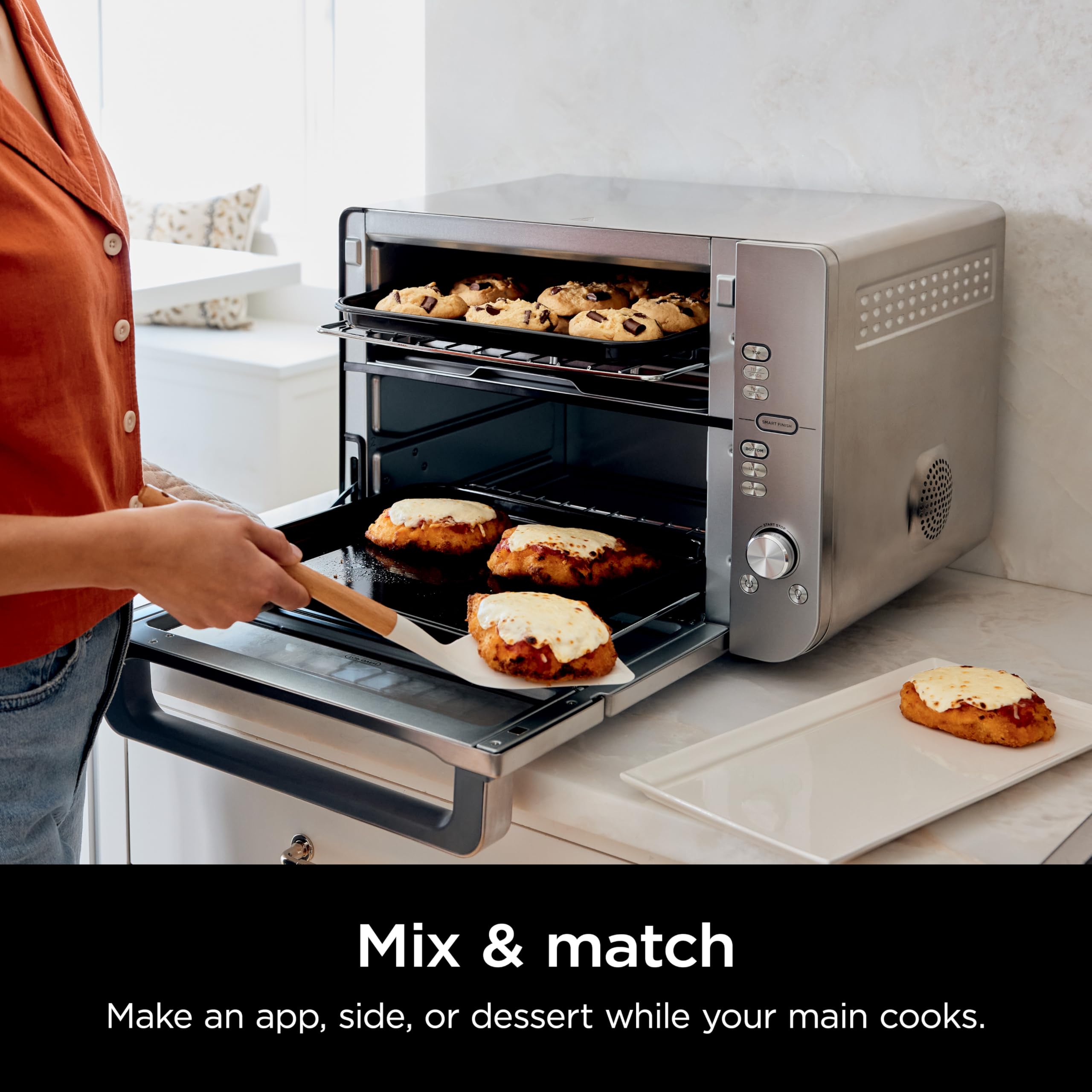 Foto 6 pulgar | Horno de Sobremesa y Freidora Ninja Double Stack XL DCT601 - Venta Internacional