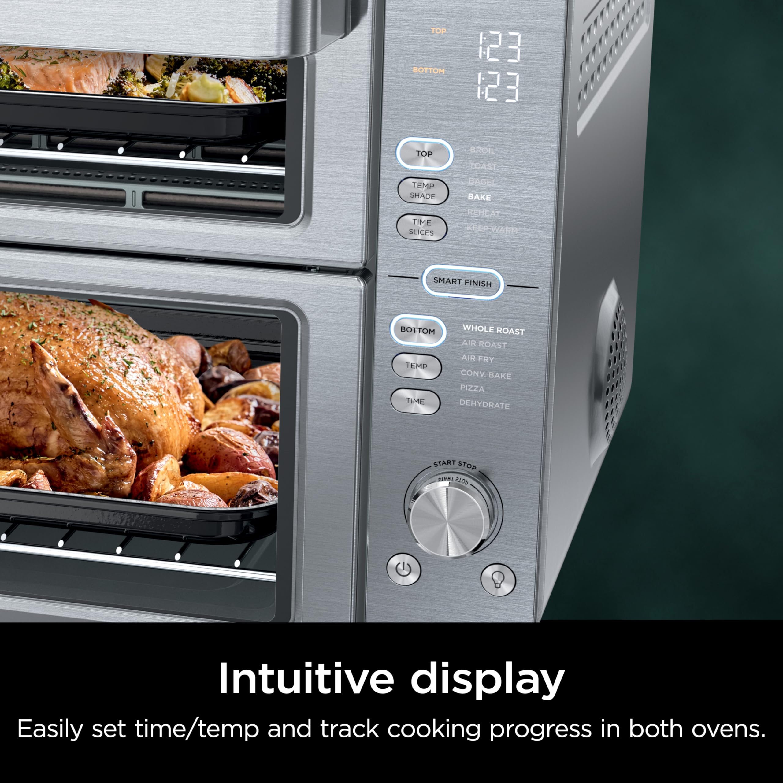 Foto 8 pulgar | Horno de Sobremesa y Freidora Ninja Double Stack XL DCT601 - Venta Internacional