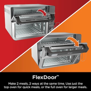 Foto 3 | Horno Doble Ninja Dct451 12 en 1 Smart Con Flexdoor Stainless - Venta Internacional
