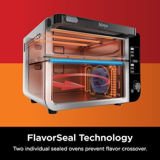 Foto 4 | Horno Doble Ninja Dct451 12 en 1 Smart Con Flexdoor Stainless - Venta Internacional