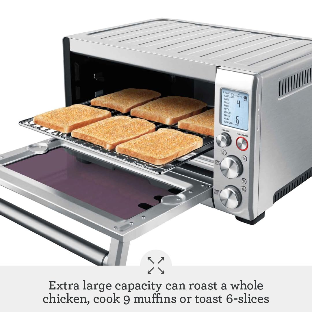 Foto 4 pulgar | Horno de Encimera Breville Smart Pro de Acero Inoxidable Cepillado - Venta Internacional