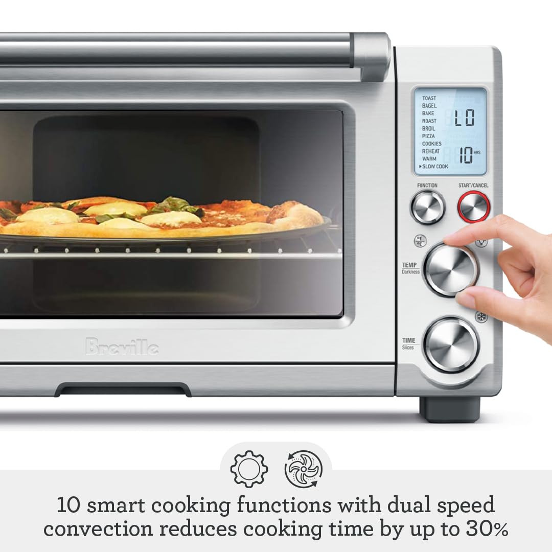 Foto 5 pulgar | Horno de Encimera Breville Smart Pro de Acero Inoxidable Cepillado - Venta Internacional