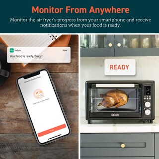 Foto 3 | Horno Tostador Air Fryer Cosori 32qt 13 en 1 con Aplicación y Control por Voz - Venta Internacional