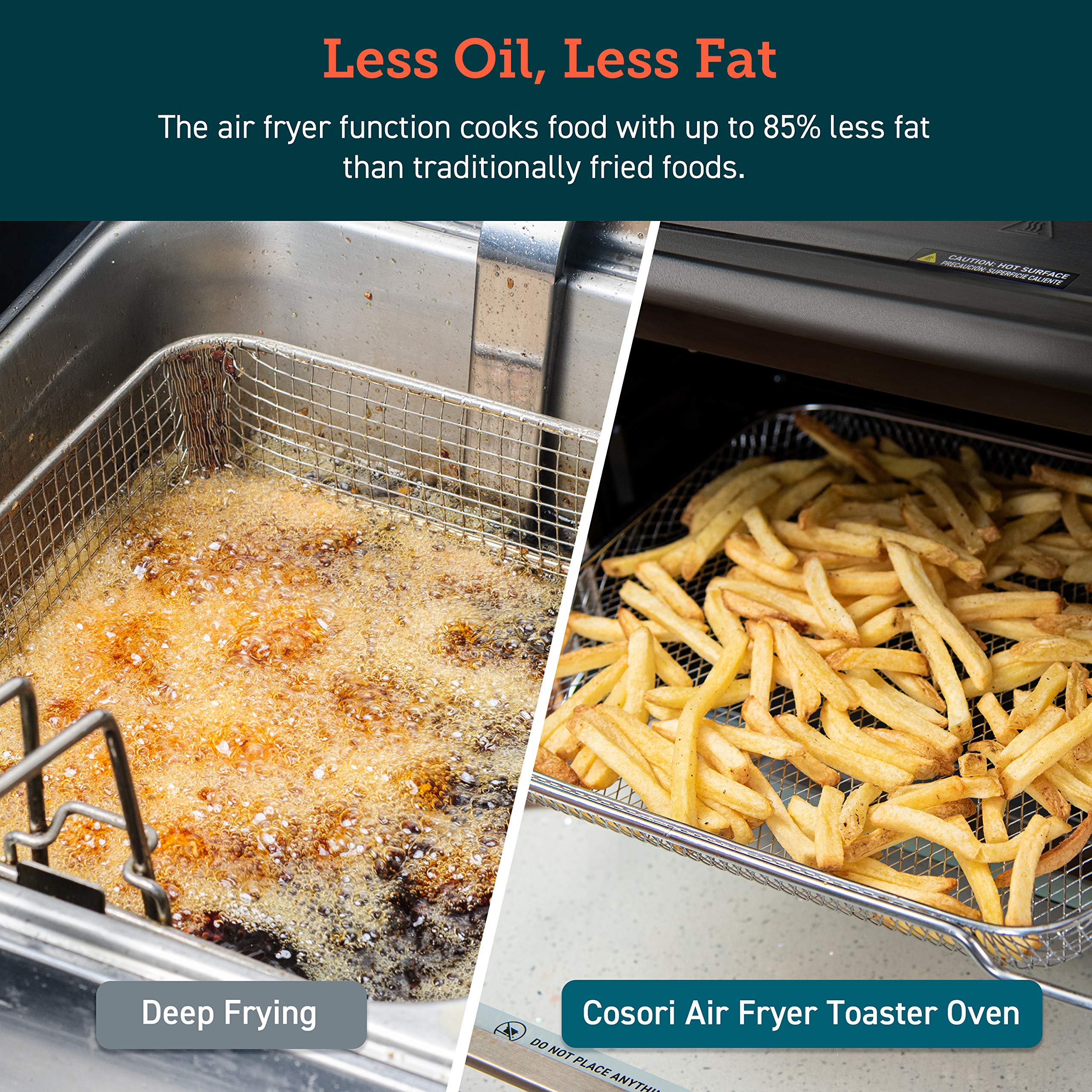 Foto 6 | Horno Tostador Air Fryer Cosori 32qt 13 en 1 con Aplicación y Control por Voz - Venta Internacional