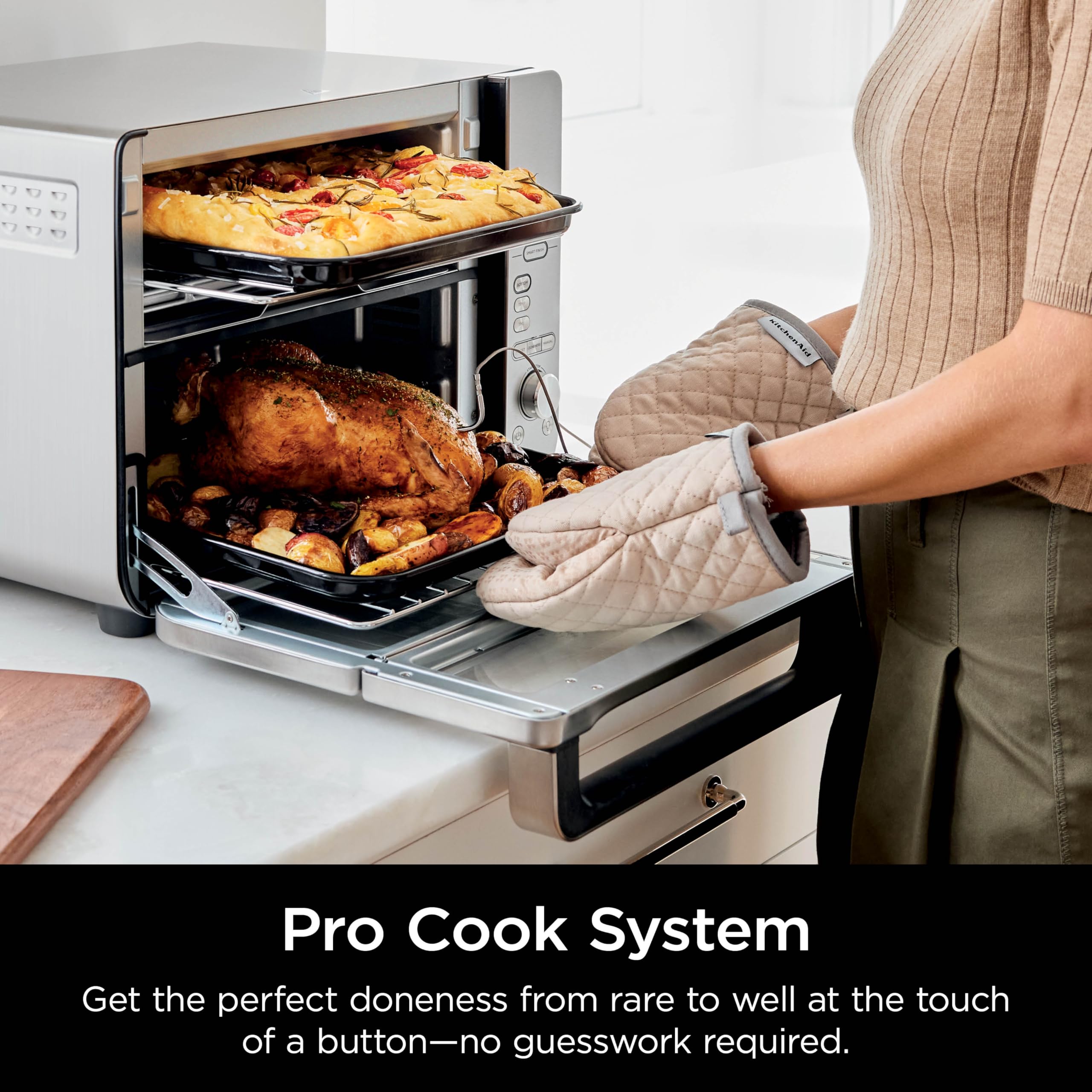 Foto 5 pulgar | Freidora Xl Doble Pila Ninja Dct651 con Horno de Sobremesa - Venta Internacional