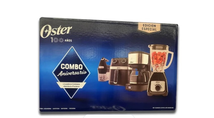 Combo Oster Horno y Licuadora Negra $2,449