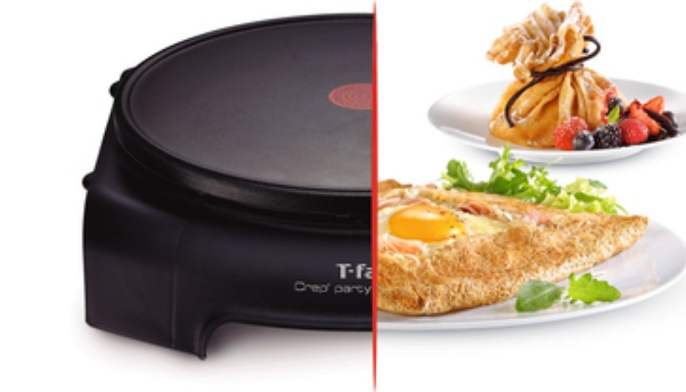 Foto 5 | Crepera Eléctrica Tefal PY301072 color Negro 28 CM 900 W Antiadherente