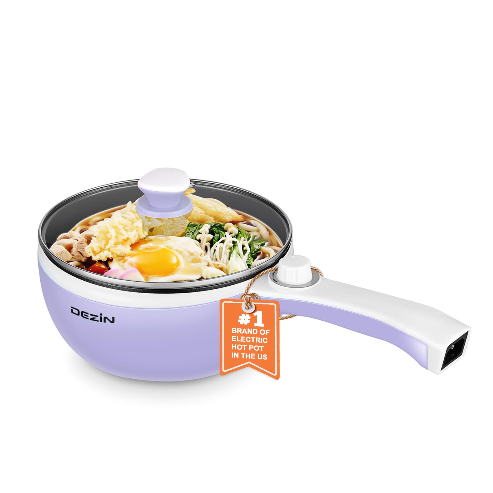 Sartén Antiadherente Mejorada Dezin, Olla Eléctrica, 1,5 L - Venta Internacional.
