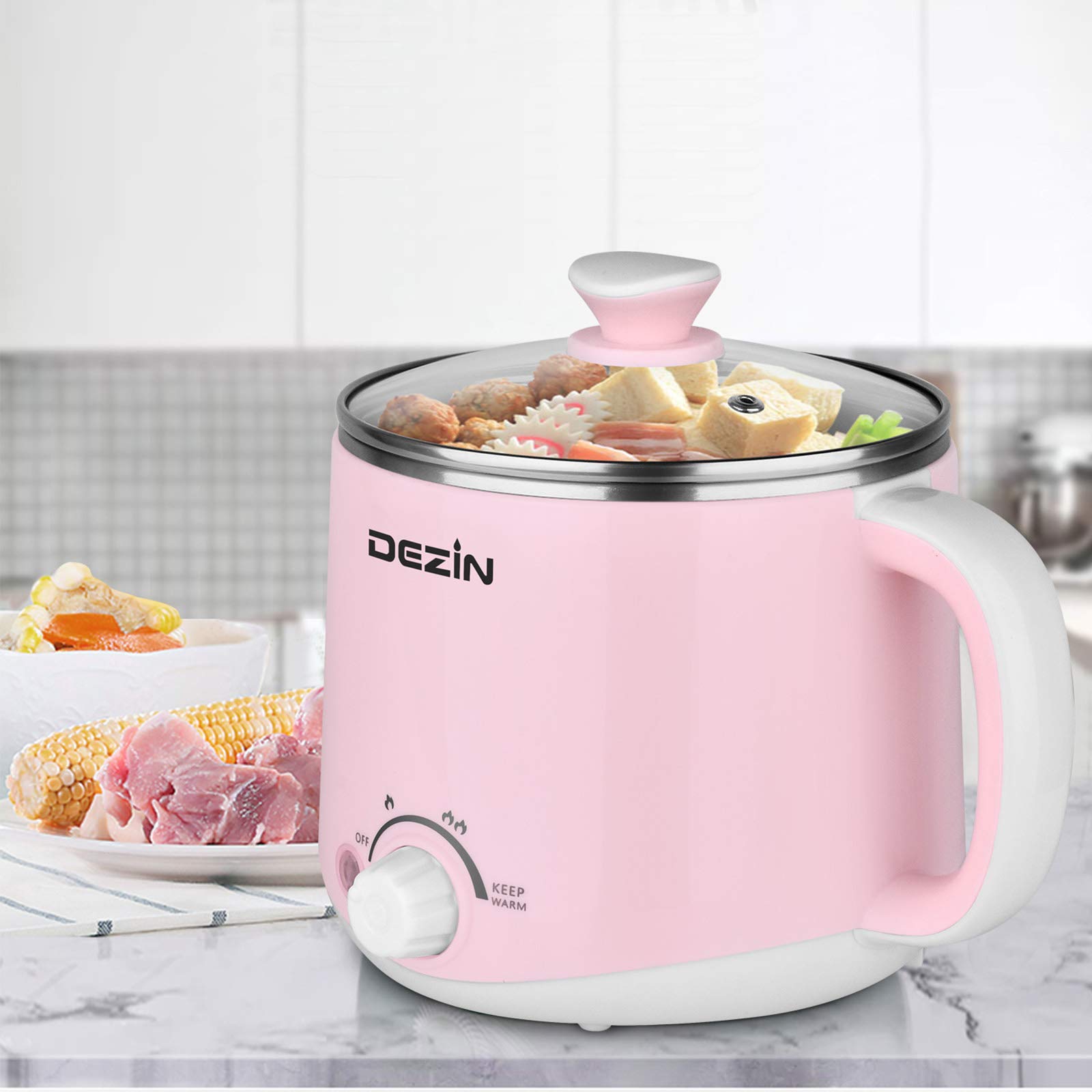 Foto 7 pulgar | Olla Eléctrica Dezin De 1,6 L Con Vaporizador De Acero Inoxidable - Venta Internacional.