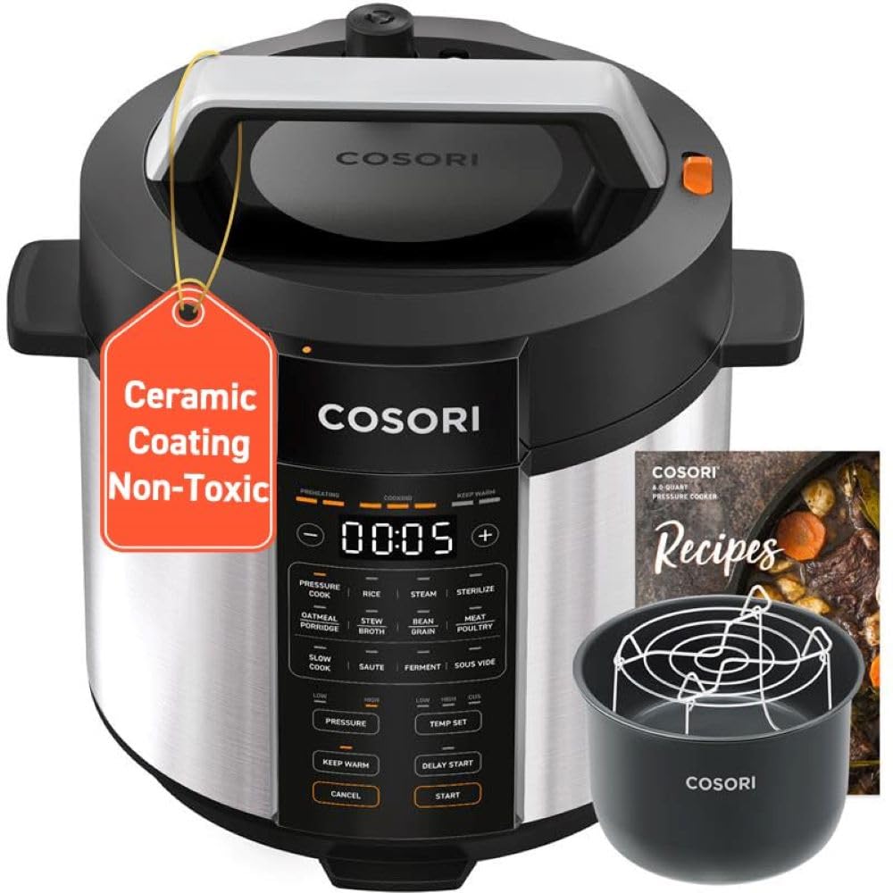 Foto 1 | Olla A Presión Cosori 6l 9 En 1 1100w De Acero Inoxidable - Venta Internacional.