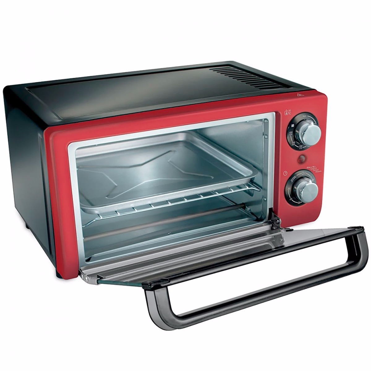 Foto 4 pulgar | Horno Tostador Oster TSSTTV10LTS color Rojo 10 Litros