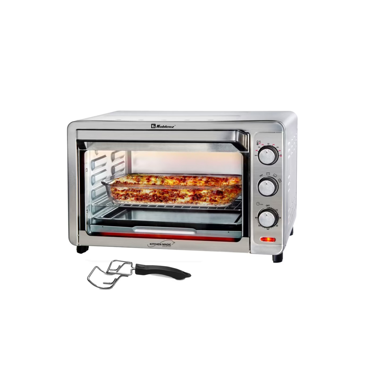 Foto 5 pulgar | Horno Eléctrico Koblenz Hkm-1500 S Plateado