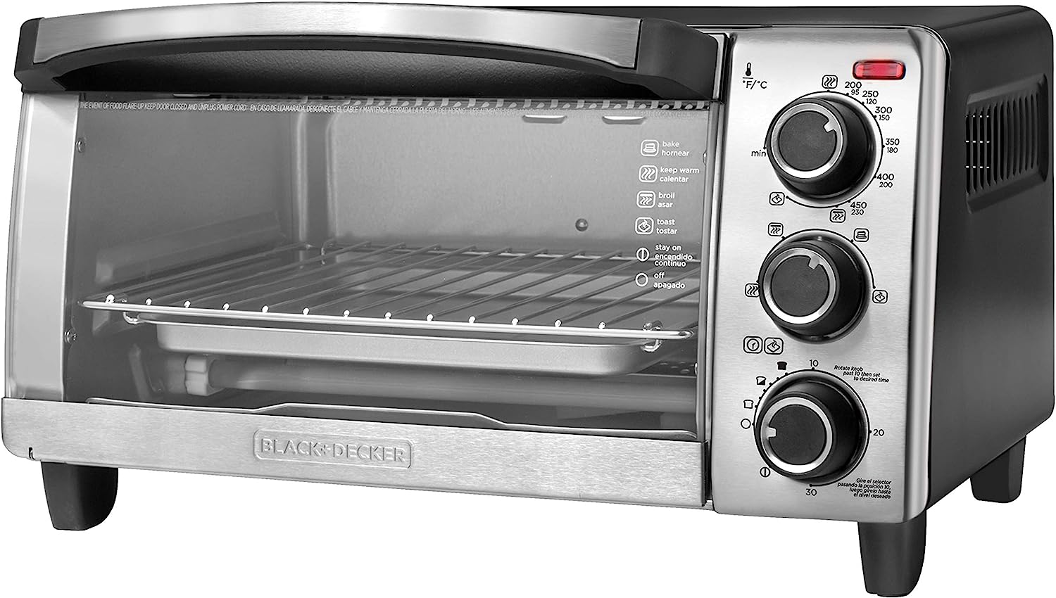 Foto 3 pulgar | Horno Tostador Black+Decker TO1755SBG color Negro