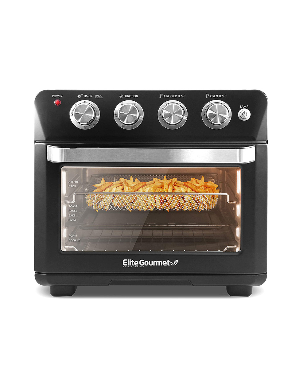 Foto 2 pulgar | Horno/freidora de Aire  Elite Gourmet 25 L Digital Programable Elite Acero