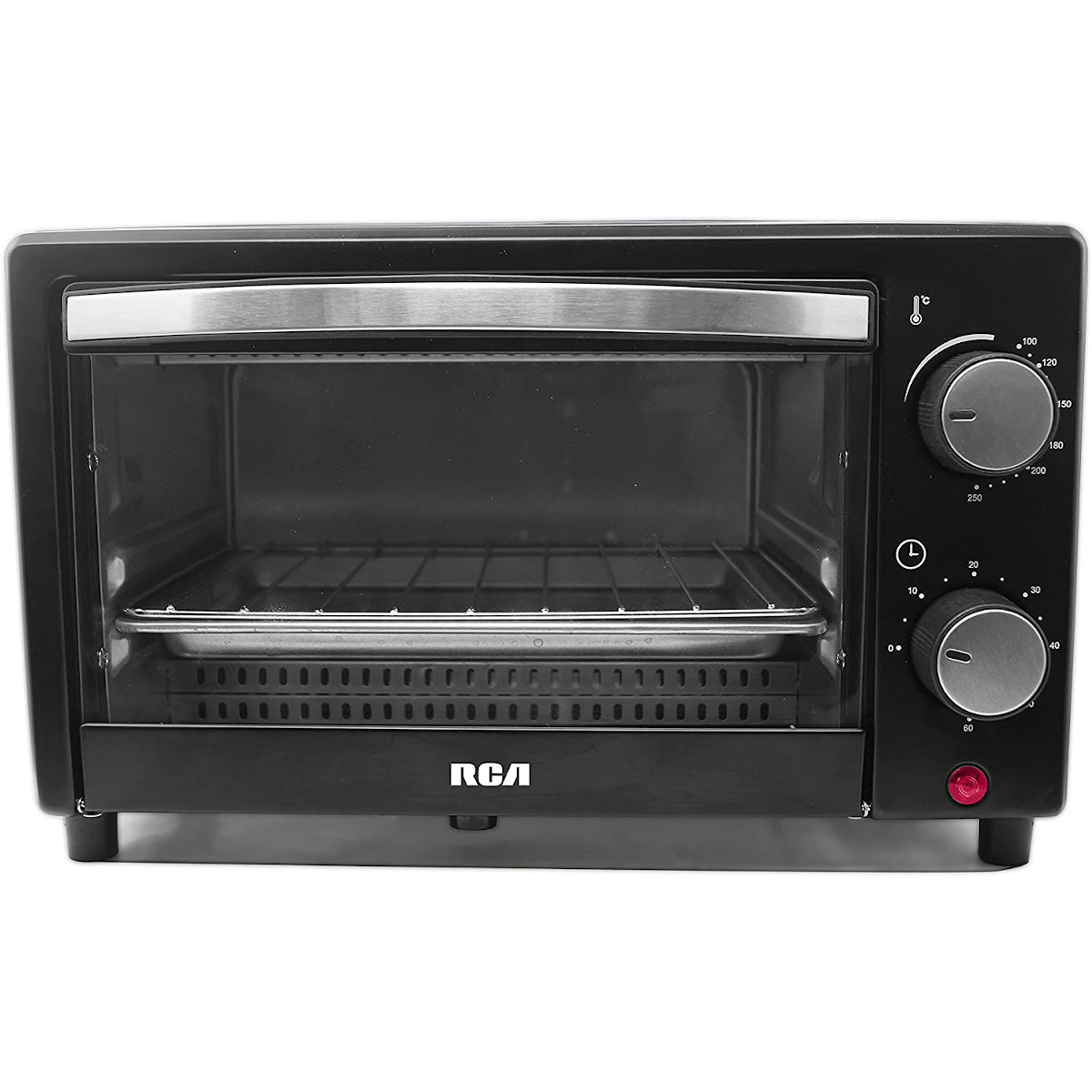 Horno Eléctrico de Mesa RCA RC-9L color Negro 800w 9L