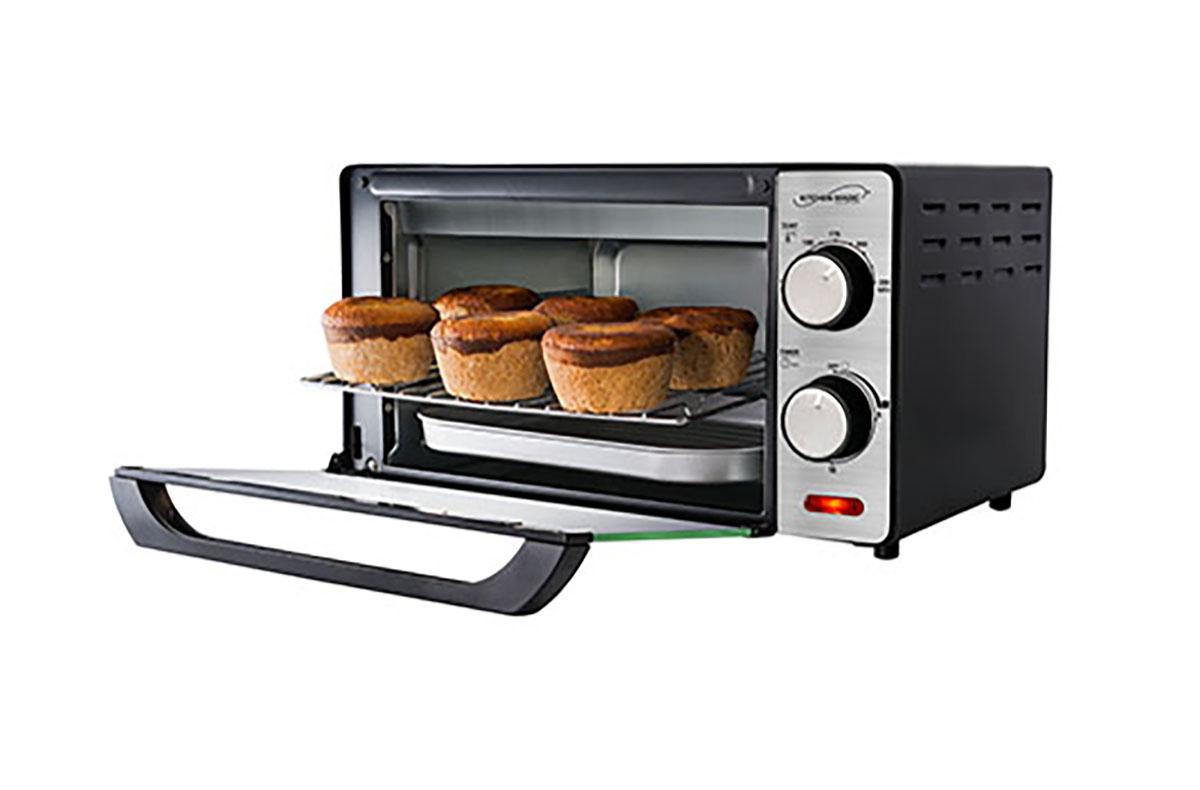 Foto 4 pulgar | Horno Electico Koblenz  Hkm-1000 Plata 1000 W