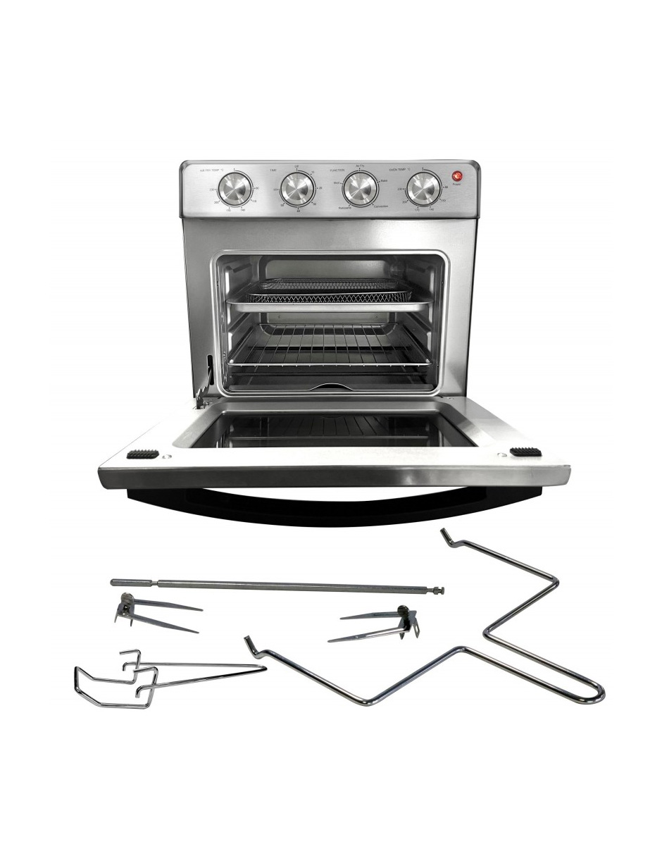 Foto 4 pulgar | Horno Freidora de Aire Koblenz HFKM-1400 IN Plateado 5 Programas