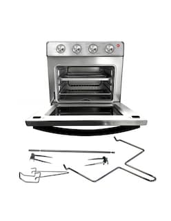 Foto 3 | Horno Freidora de Aire Koblenz HFKM-1400 IN Plateado 5 Programas