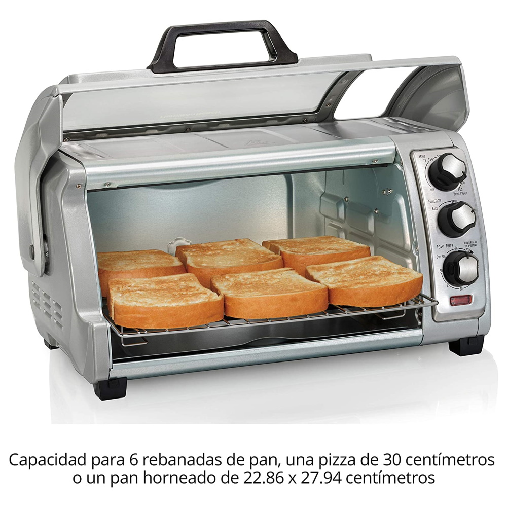 Foto 3 pulgar | Horno Eléctrico Tostador Hamilton Beach 31127d  6 Rebanadas