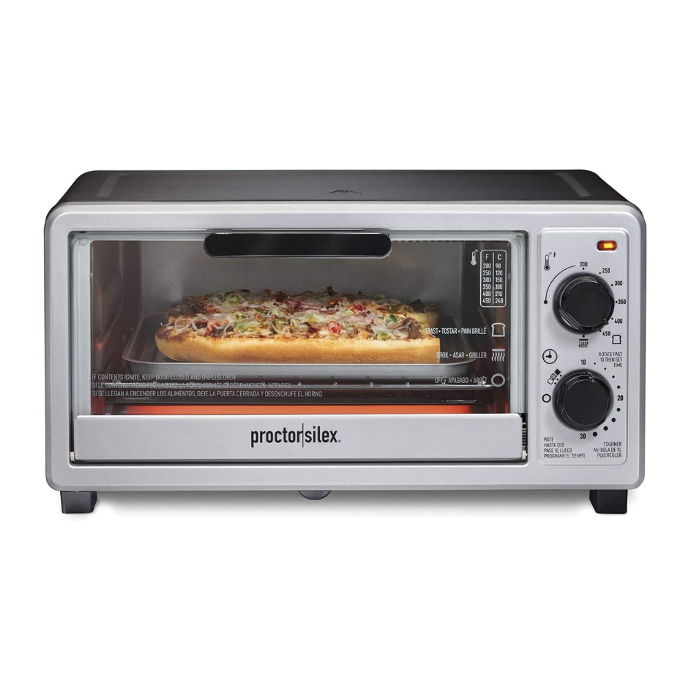 Horno Eléctrico Hamilton Beach color Plata
