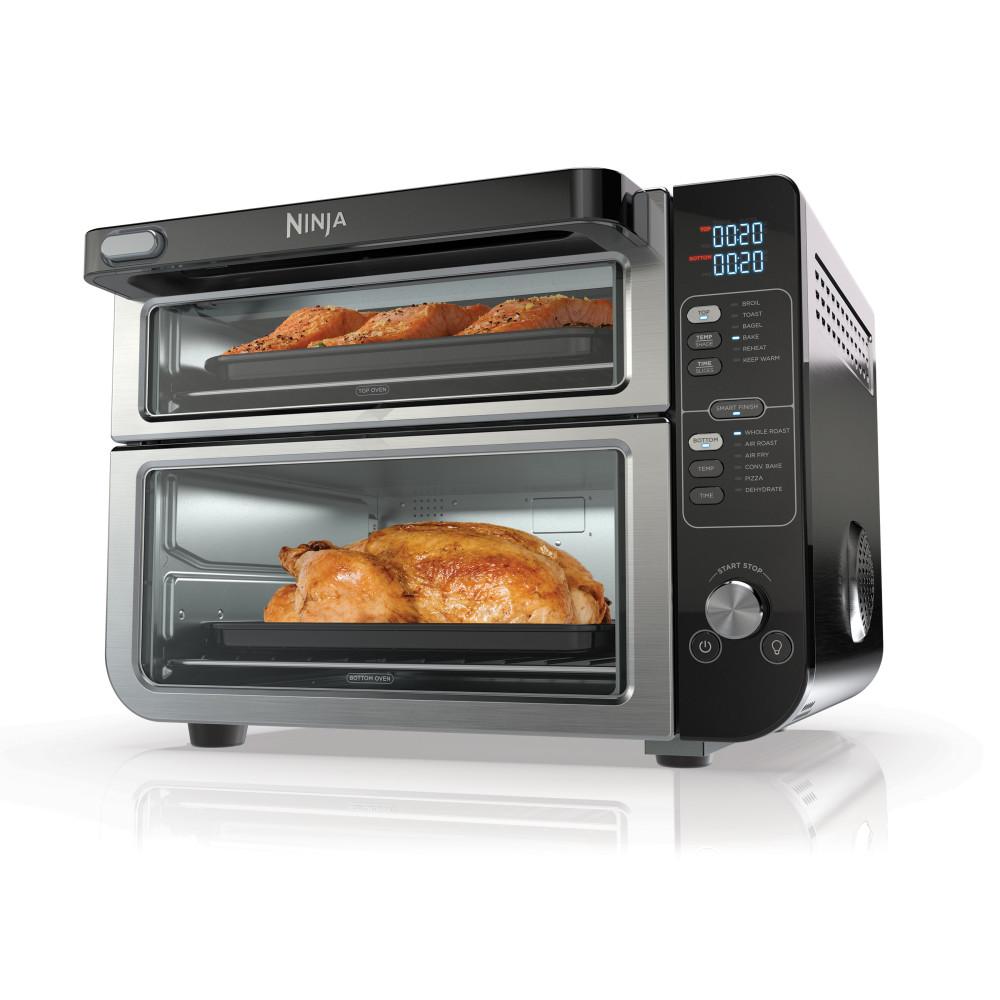 Horno De Mesa Eléctrico  Ninja Foodi Dct401 12 En 1 Negro, Flexdoor, Sin Aceite