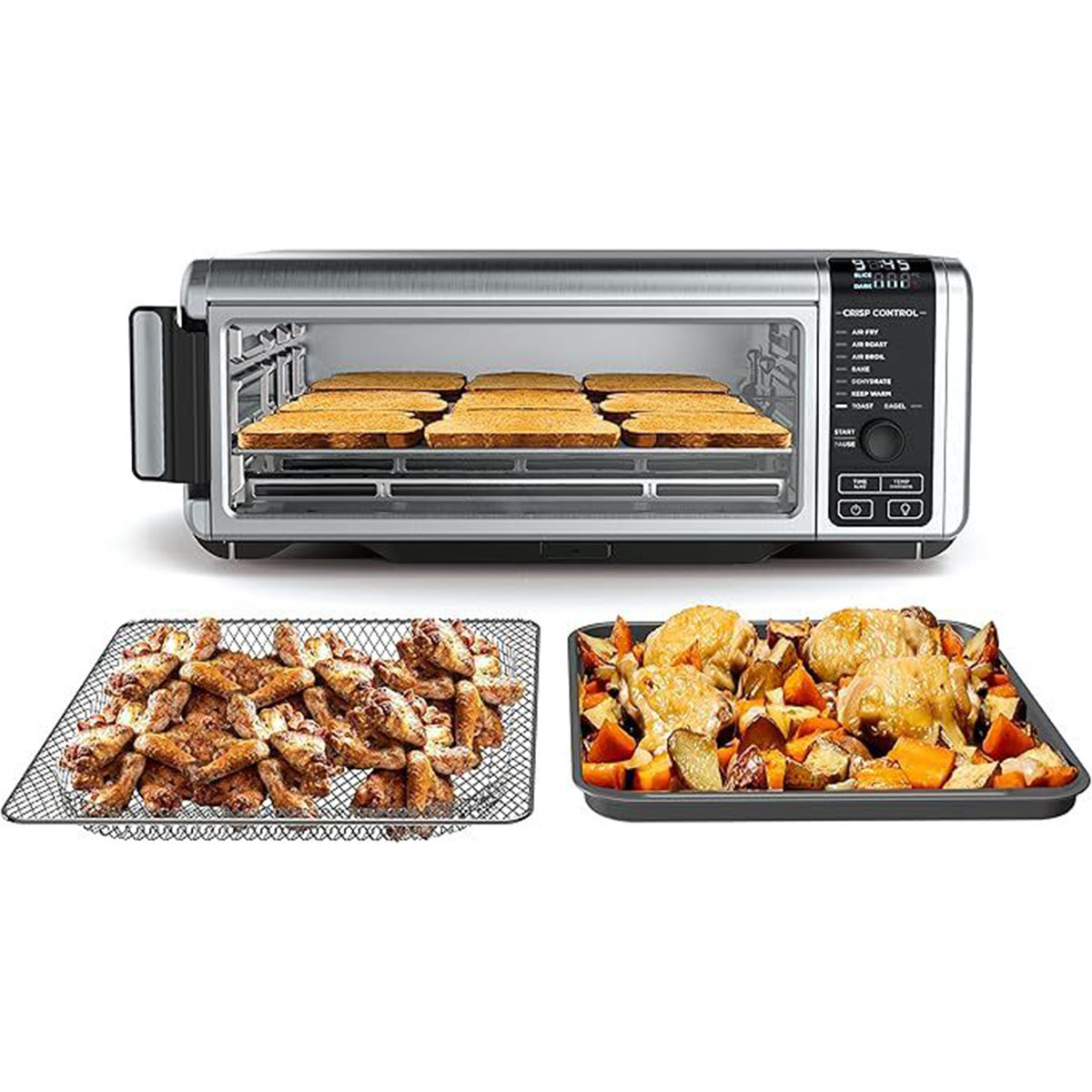 Foto 3 pulgar | Horno Freidora de Aire 9 en 1 Ready Cook de Acero Inoxidable 1800 Watts