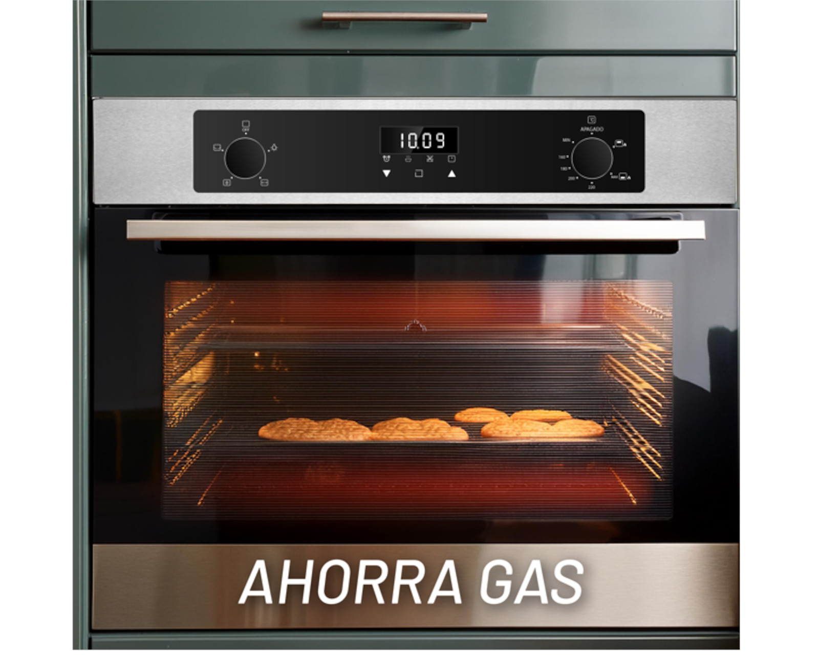 Foto 3 pulgar | Horno Empotrable Para Gas Natural Con Capacidad 58l