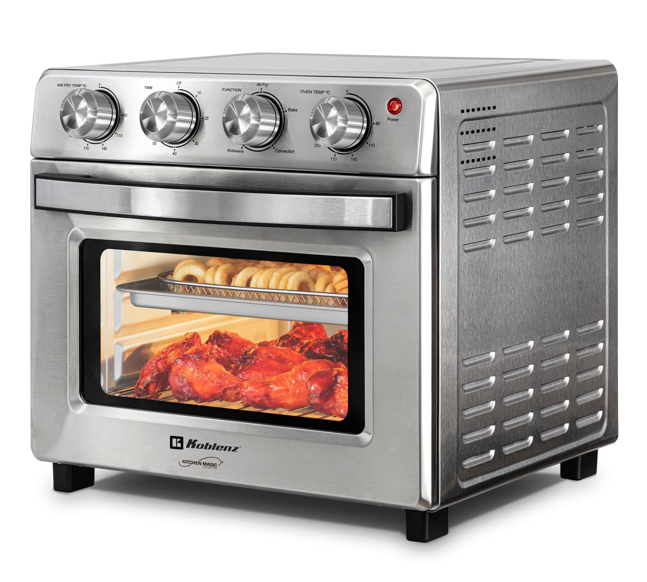 Foto 2 pulgar | Horno Inteligente Air Fryer Koblenz 27l 4 en 1 Inoxidable - Venta Internacional