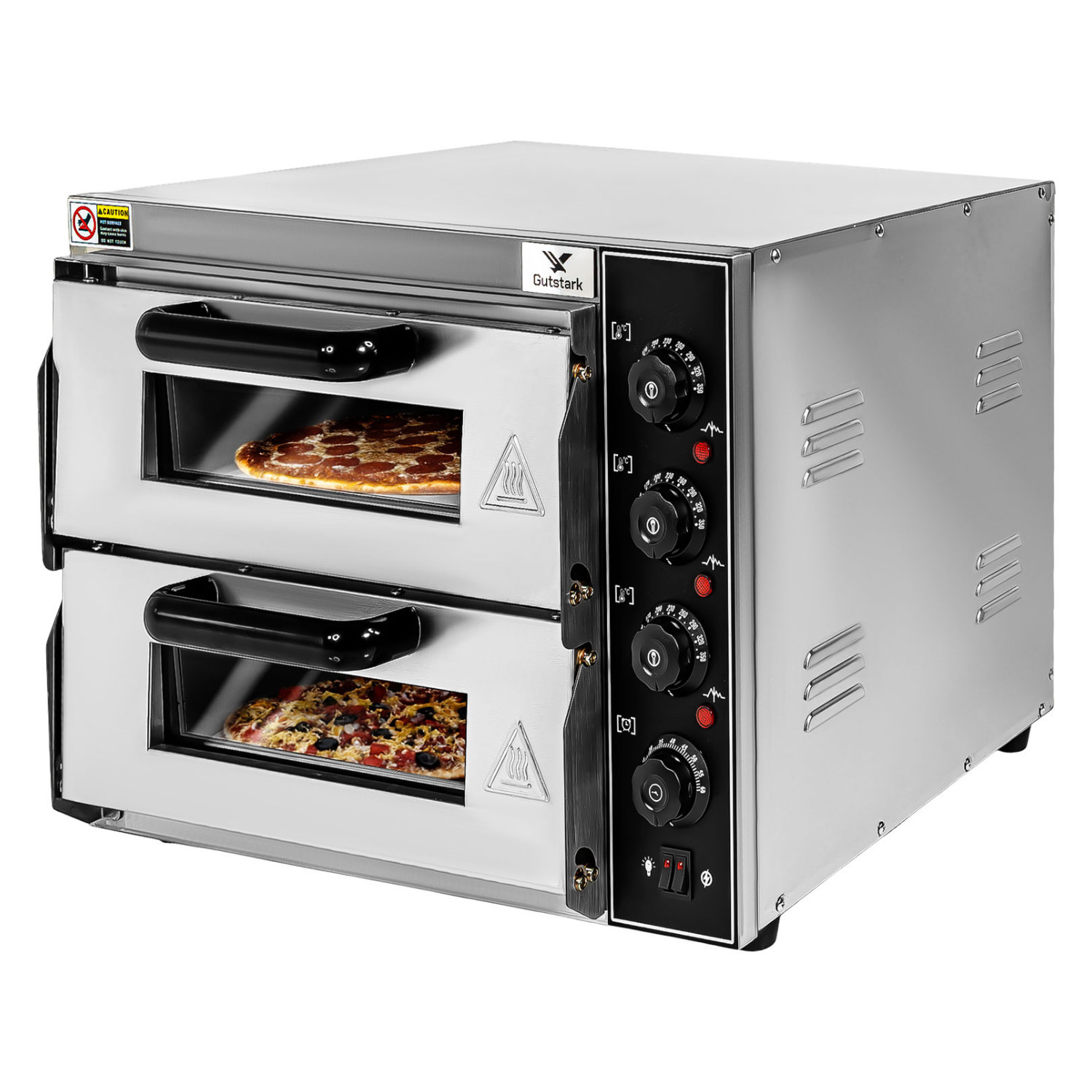 Foto 2 pulgar | Horno Electrico Industrial Pizza Pan 40 Cm 300w 350°c Gutstark Home