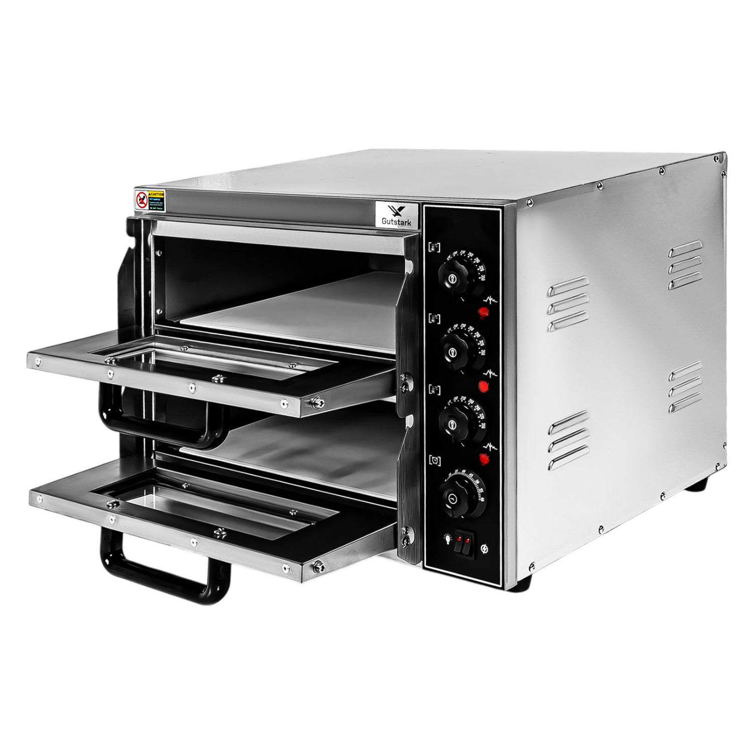Foto 5 pulgar | Horno Electrico Industrial Pizza Pan 40 Cm 300w 350°c Gutstark Home