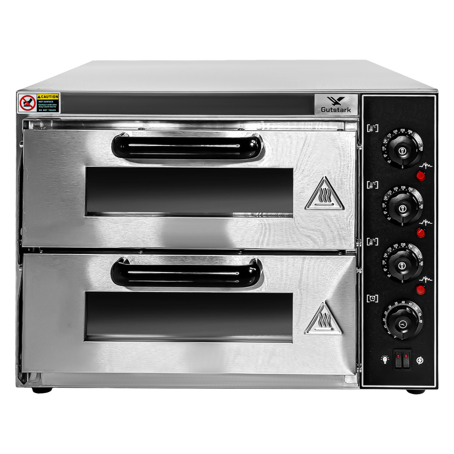 Foto 6 pulgar | Horno Electrico Industrial Pizza Pan 40 Cm 300w 350°c Gutstark Home