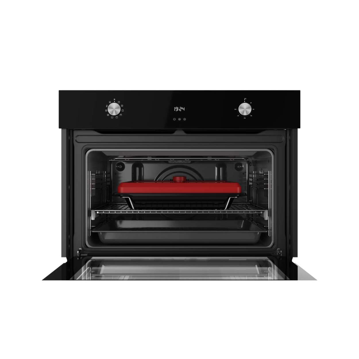 Foto 3 pulgar | Horno Eléctrico Empotre Teka Hlf 8400 Bk De 76 Cm (30'') Cristal Negro