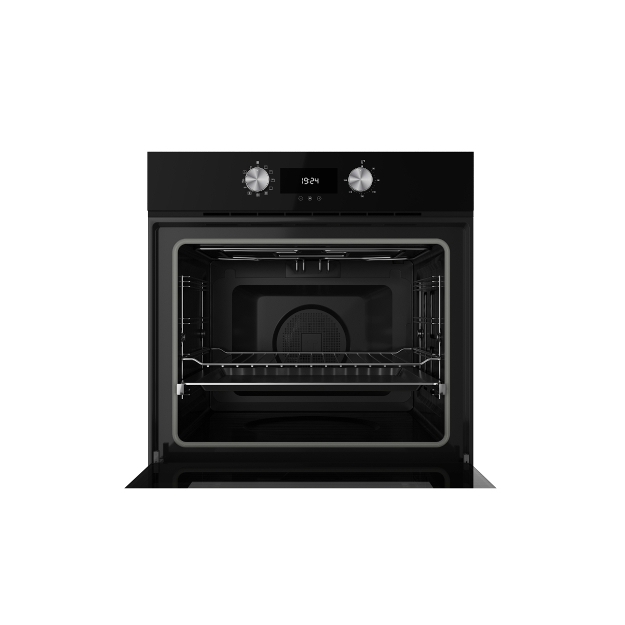 Foto 3 pulgar | Horno Eléctrico Empotre Teka Hlb 8400 Bk De 60 Cm (24'') Cristal Negro