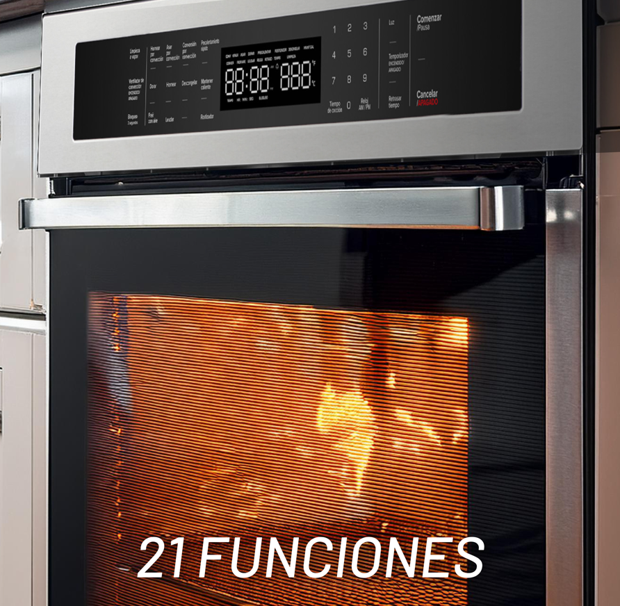 Foto 3 pulgar | Horno Empotrable Para Gas Natural Con Capacidad 58l
