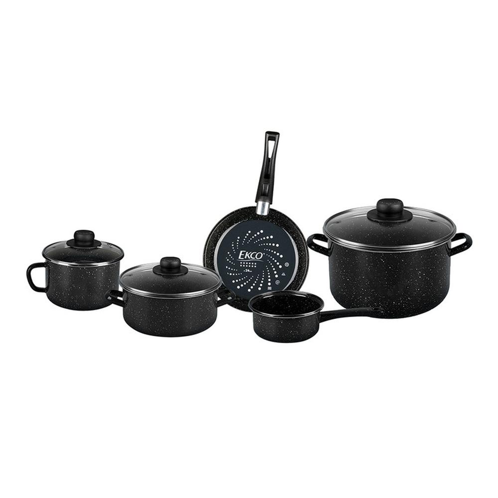 Batería de Cocina Ekco Peltre 8 Piezas