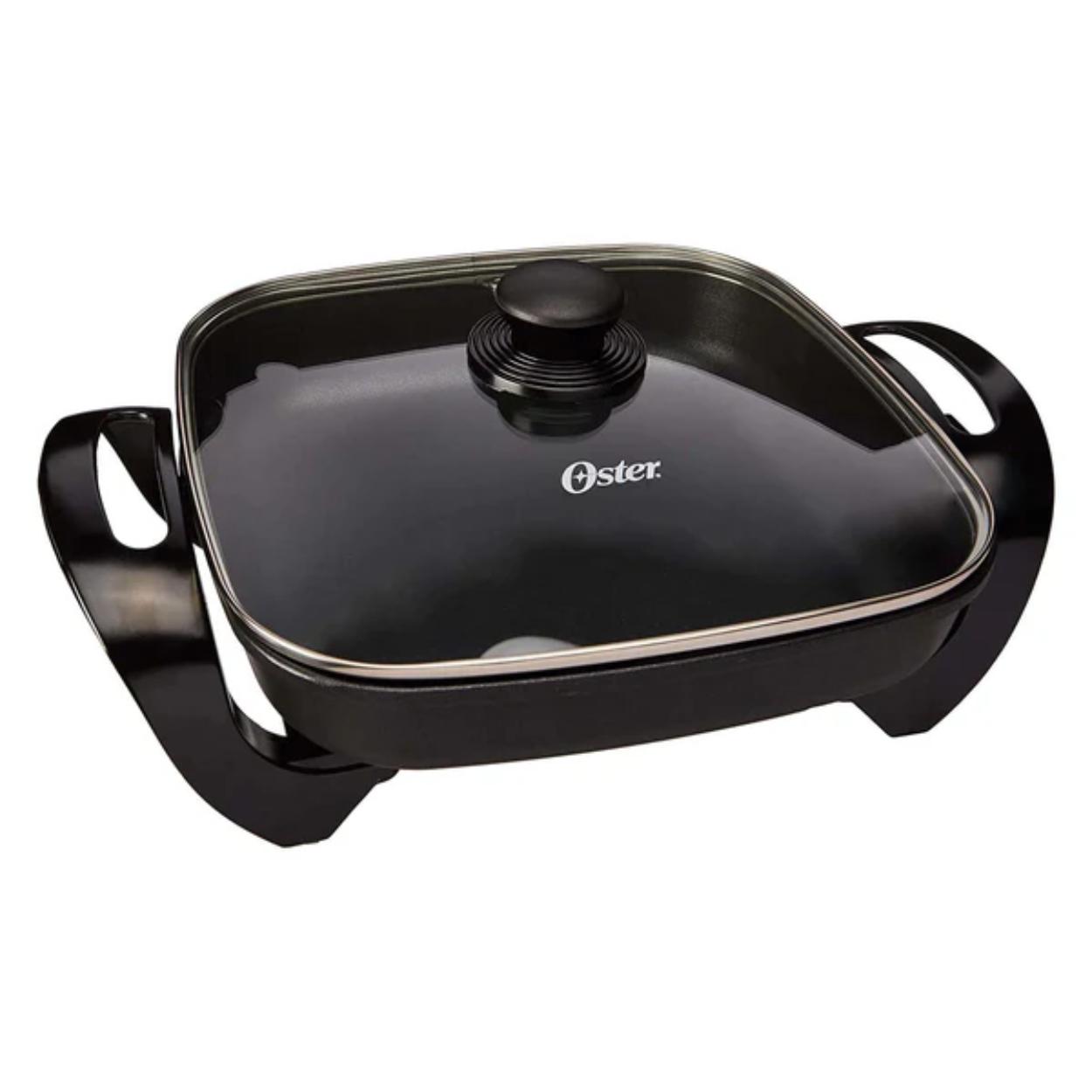 Sartén Eléctrico Oster Ckstsk1712b Antiadherente Negro