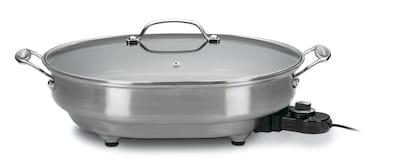 Foto 1 | Sartén Eléctrica Cuisinart Csk-150 1500w Antiadherente 38x30cm - Venta Internacional.