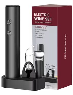 Foto 3 | Sacacorchos De Vino Eléctrico 4 En 1