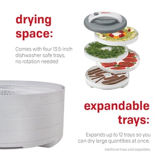 Foto 3 | Deshidratador de Alimentos Nesco Fd-60 Gris Snackmaster Express 4 Bandejas - Venta Internacional