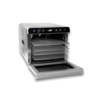Foto 1 | Deshidratador De Alimentos Rhino Desali-6 Potencia 700 W, 6 Bandejas Acero T-304, Temp. 30-85 °c, Panel Táctil