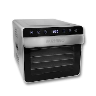 Foto 2 | Deshidratador De Alimentos Rhino Desali-6 Potencia 700 W, 6 Bandejas Acero T-304, Temp. 30-85 °c, Panel Táctil